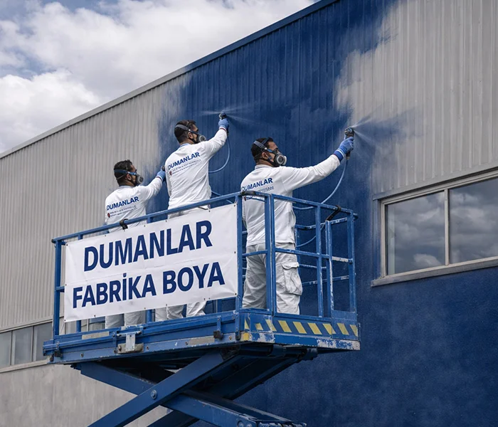 DUMANLAR FABRİKA BOYAMA